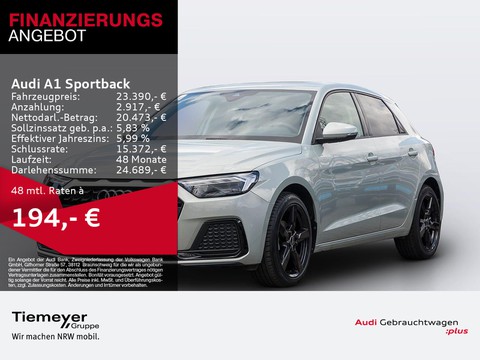 Audi A1 Sportback 25 TFSI ADVANCED LM17 OPTIK-PKT