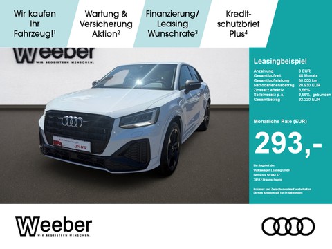 Audi Q2 S line LM18 OPTIKSCHWARZ