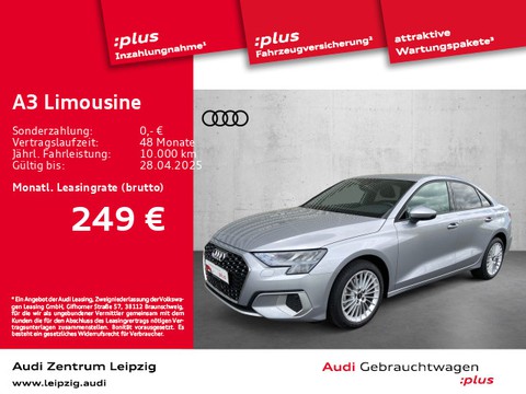 Audi A3 Limousine 30 TFSI advanced Info Paket