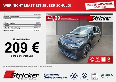 Volkswagen ID.3 ° 1st Max 150 58 209 ohne Anzahlung H
