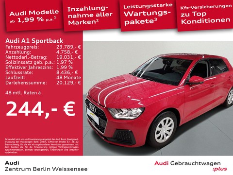 Audi A1 Sportback 25 TFSI S-TRO ADVANCED
