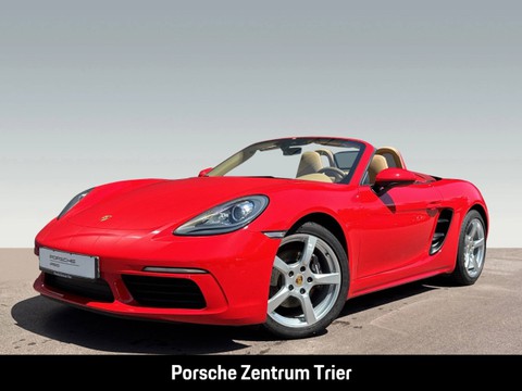 Porsche Boxster 5.6 718 Indischrot Luxorbeige 450km