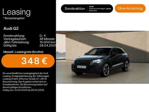 Audi Q2 40 TFSI qu S line SONOS