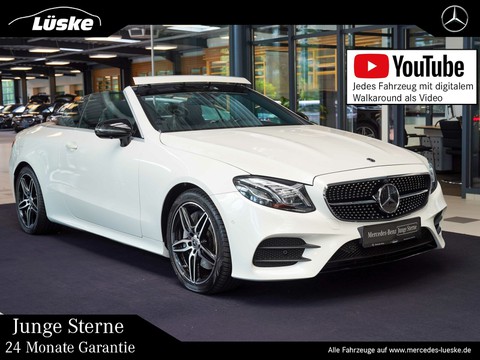 Mercedes-Benz E 350 d Cabrio AMG Line BODY rotes Memo