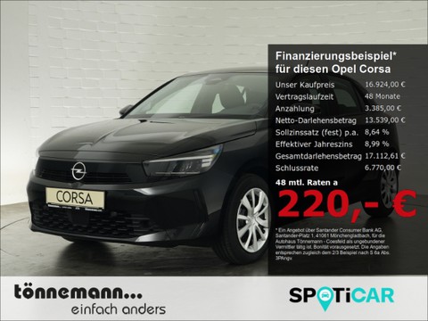 Opel Corsa F EDITION SITZ HIN