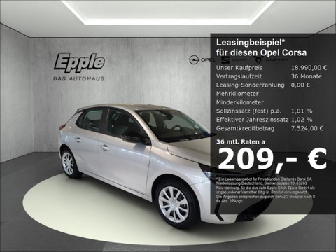 Opel Corsa Basis Musikstreaming Spurhalteass