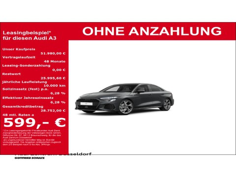 Audi A3 LIMOUSINE S LINE 35 TDI El Panodach digitales