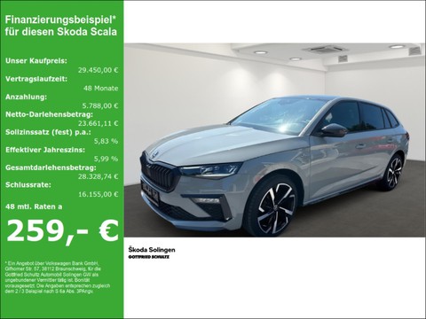 Skoda Scala 1.5 TSI Monte Carlo