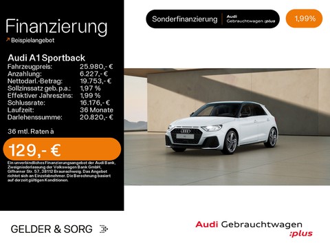 Audi A1 Sportback 25 TFSI S line Connect