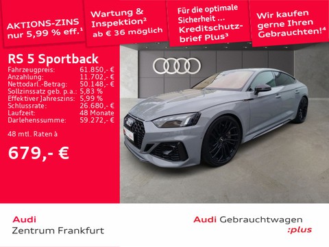 Audi RS5 Sportback Massage