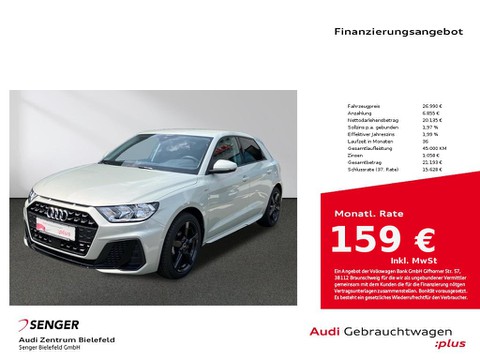Audi A1 Sportback S line 25 TFSI Optik-Paket