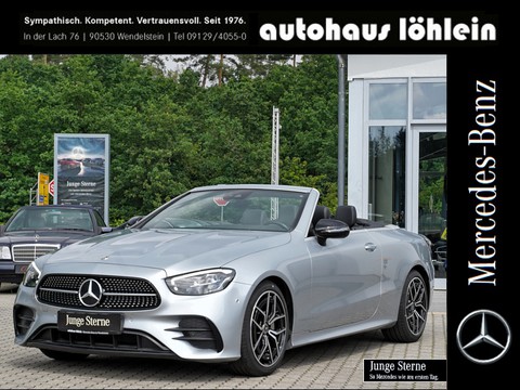 Mercedes-Benz E 220 d Cabriolet AMG NIGHT MBUX NACKENHZG TOTWI