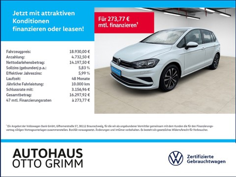 Volkswagen Golf Sportsvan 1.0 TSI United beh Frontsch