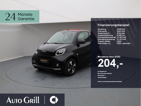 smart EQ fortwo cabrio Exclusive 22kw rotes