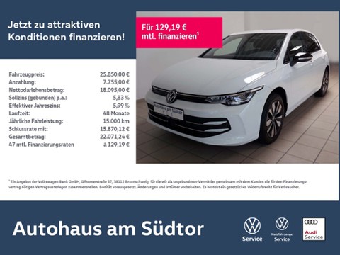 Volkswagen Golf 1.5 TSI VIII GOAL |
