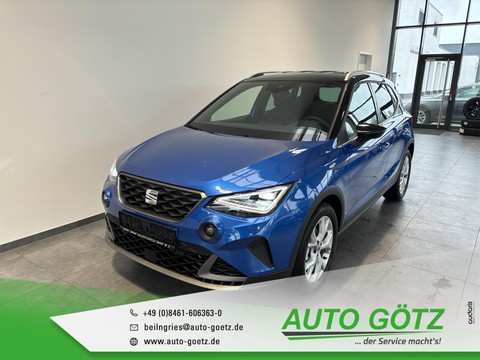 Seat Arona FR 5-Jah Vorb VZE Digi BlindSpot vo hi LichtAssist SpurAssist Connect Sunset 4xEFH Ladeboden Armlehne Metallic