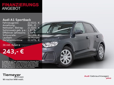 Audi A1 Sportback 25 TFSI ADVANCED LM16 SMART-INT