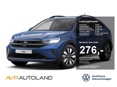 Volkswagen Taigo 1.0 TSI Life | | | |