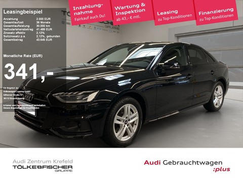 Audi A4 2.0 TFSI 40 Limousine advanced FLA ParkAss