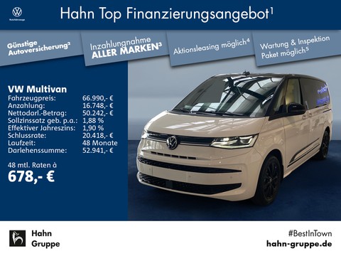 Volkswagen T7 Multivan Multivan EDITION TDI verfügbar