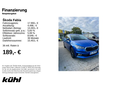 Skoda Fabia 1.0 MPI IV Selection