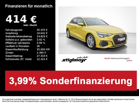 Audi A3 Sportback S line 30 TDI VC