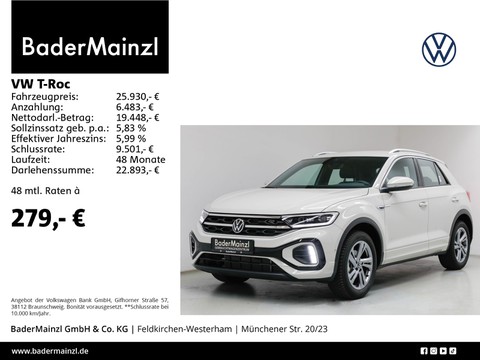 Volkswagen T-Roc 1.0 TSI R-Line