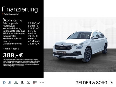 Skoda Kamiq 1.0 TSI Tour