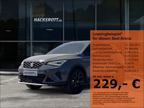 Seat Arona 1.0 TSI FR Black Edition116 PDCückfahrkamera