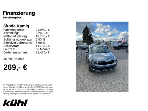 Skoda Kamiq 1.0 TSI OPF Selection