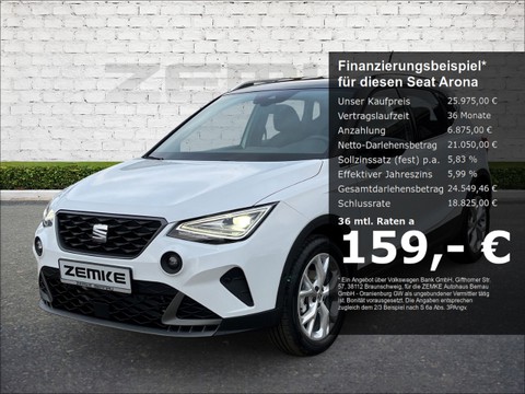 Seat Arona 1.0 TSI FR-Edition digitales Mehrzonenklima