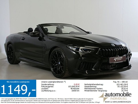 BMW M8 Competition Cabrio xDrive Laser