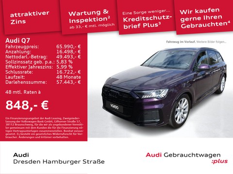 Audi Q7 50TDI S line quat Allradlenkung
