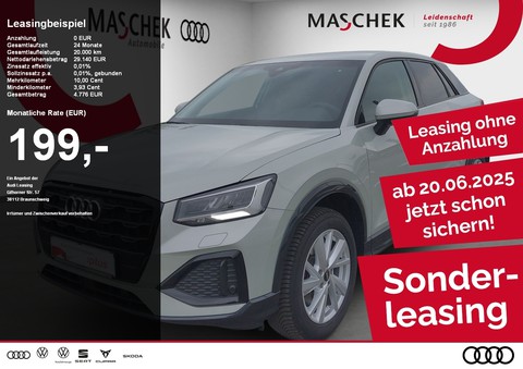 Audi Q2 Advanced 30 TFSI Black Turbine
