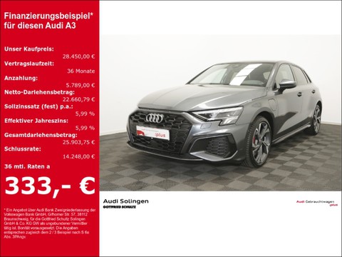 Audi A3 Sportback 45 TFSI e S line