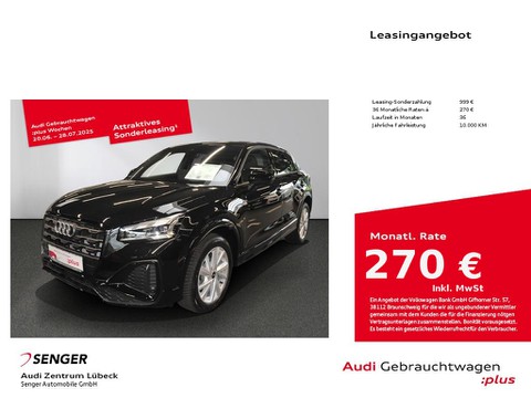 Audi Q2 30 TFSI S line Optik schwarz