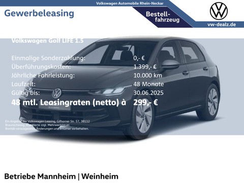 Volkswagen Golf 1.5 Life eHybrid OPF