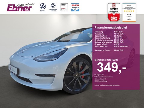 Tesla Model 3 PERFORMANCE V H 20