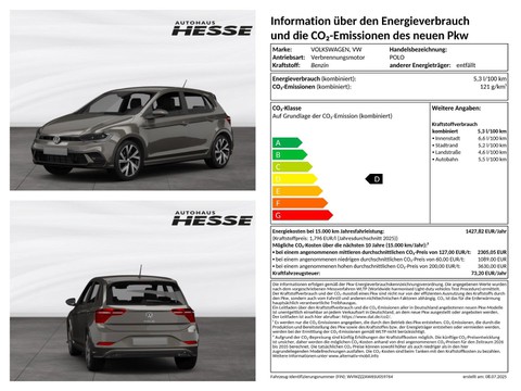 Volkswagen Polo 1.0 l TSI GOAL OPF
