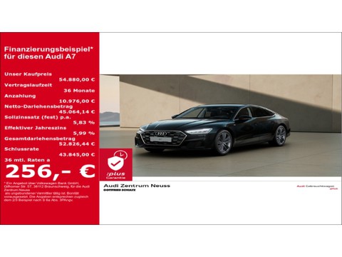 Audi A7 0.0 Sportback 45 TFSI quattro S line Exterieur Anschlussgarantie 3 Jahre 1000 KM
