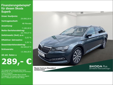 Skoda Superb Combi Style nfotainment-Paket Amundsen Lenkrad heizbar