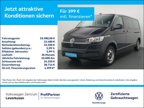 Volkswagen T6 Caravelle 1 lang