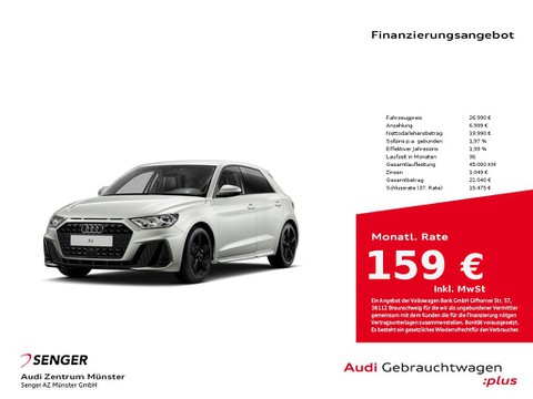 Audi A1 Sportback 25 TFSI S line Spurhalteassi