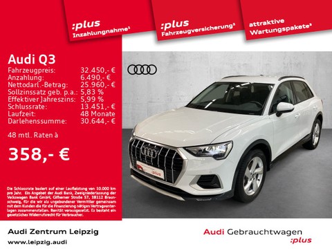 Audi Q3 35 TDI qu adv S-tro Assistenz