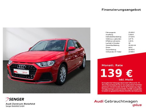 Audi A1 Sportback Advanced 25 TFSI Gepäckraum-Paket