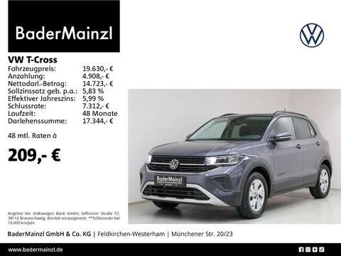 Volkswagen T-Cross 1.0 TSI Life AAC