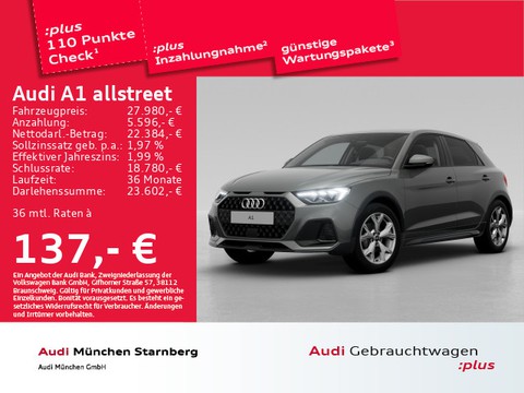 Audi A1 allstreet 30 TFSI Privacy